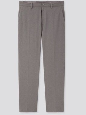 Uniqlo EZY Ankle Pants (Ultra Stretch/Dry-EX) in Grey - Size M